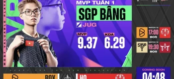 Video [Liên Quân Mobile] Xem lại trận : BOX vs HQ - SGP vs TDT - ĐTDV MÙA XUÂN 2023 (24/2)