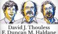 Giải Nobel Vật lý 2016 về tay bộ ba nhà khoa học