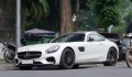 Mercedes AMG GTS Edition 1 màu trắng khoe dáng trên phố Hà Nội