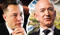 Tỷ phú Elon Musk mỉa mai Jeff Bezos từ chức CEO Amazon để dành toàn thời gian kiện SpaceX