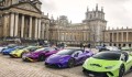 200 chiếc Lamborghini mang “ria mép” tham gia sự kiện Movember ở London
