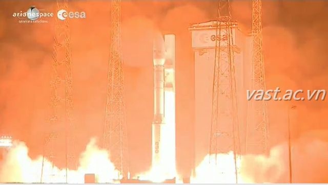 Phóng thành công vệ tinh VNREDSat-1 vào vũ trụ