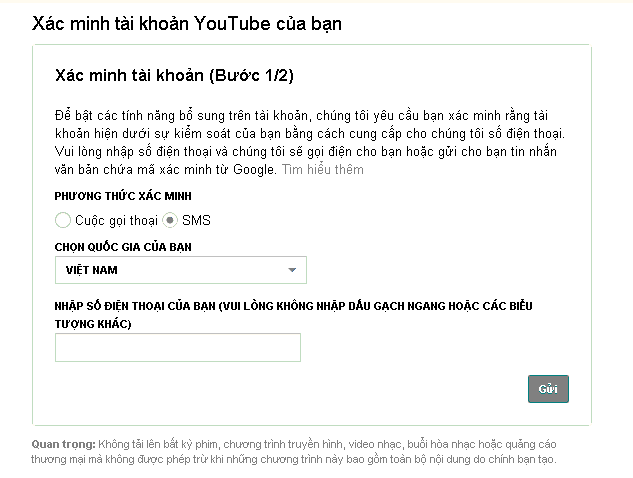 Hưỡng dẫn đưa Video lên Youtube không giới hạn thời gian