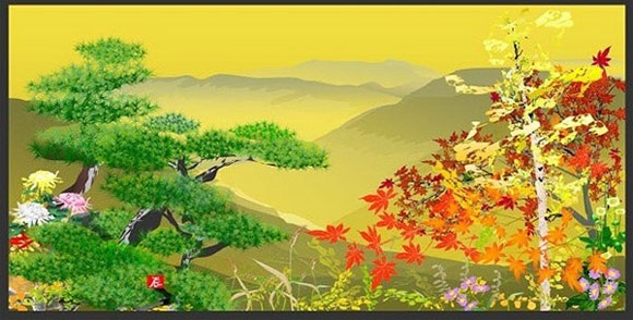 Tranh vẽ bằng Excel đẹp khó tin