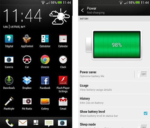 Bản cập nhật Android 4.2.2 của HTC One