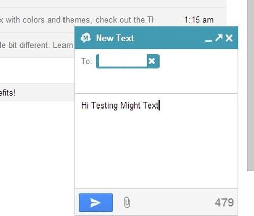 Đồng bộ SMS Android với Gmail trên Chrome