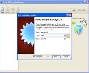 Cài đặt và sử dụng Android trong VirtualBox