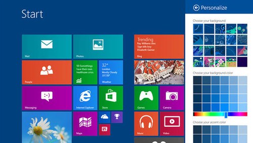 Đã có thể tải về Windows 8.1 Preview