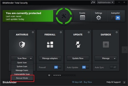 Dùng thử Bit Defender 2014 đầy đủ chức năng trong 3 tháng