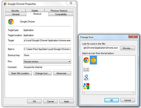 Appdata local google chrome. Google Chrome properties. How - Google Chrome properties.