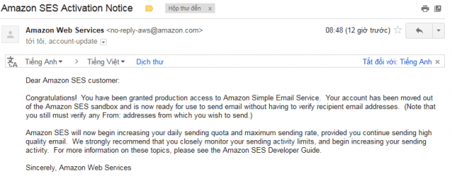 Bước 3 đăng ký Email Maketing