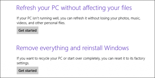 Bạn cần biết gì để tạo file phục hồi cho Windows 8? [HOT]