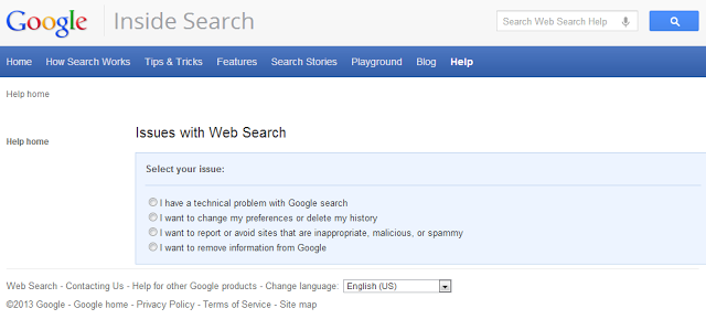 Hưỡng dẫn gửi đơn khiếu nại liên quan đến Google Search