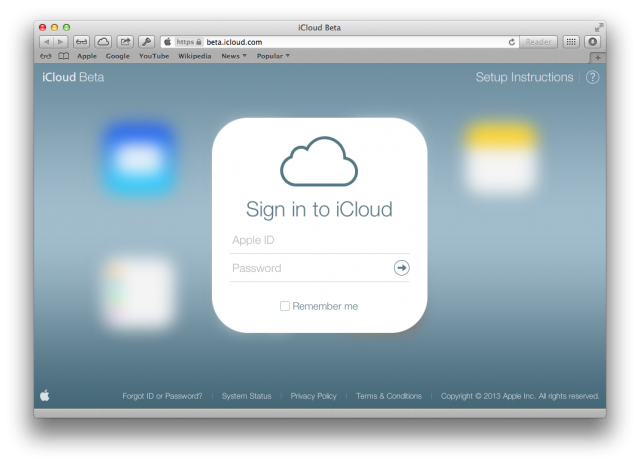 icloud beta 1