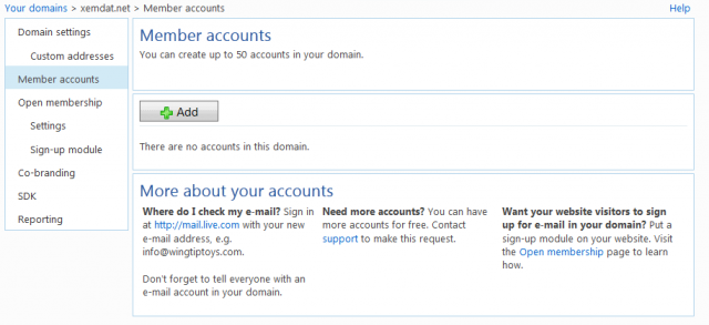 Cài đặt Email doanh nghiệp thành công