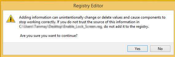 Tắt màn hình chờ trong Windows 8