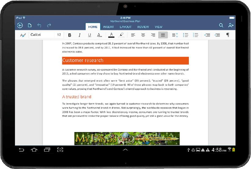 Microsoft Office trên Android chính thức ra mắt » Cập nhật tin tức Công  Nghệ mới nhất 
