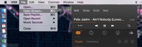 [Mac] Dùng Vox để nghe Youtube