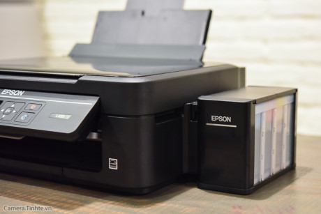 [Trên tay] Máy in Epson L455: đa chức năng, mực liên tục 4 màu, Wifi Direct...