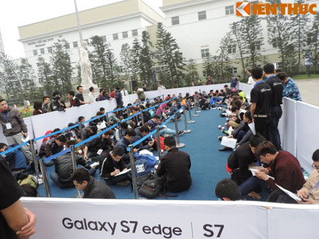 Hình ảnh đầu tiên về Samsung Galaxy S7 bán ở Hà Nội