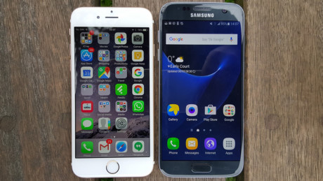 Galaxy S7 'so găng' căng thẳng cùng iPhone 6S