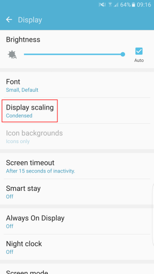 Samsung Galaxy S7 chính thức có tính năng thiết lập màn hình rộng