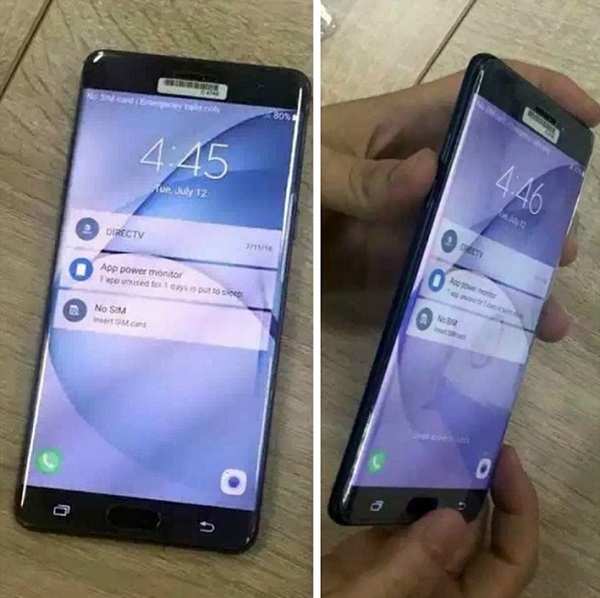 Samsung Galaxy Note 7 lộ toàn bộ ảnh “trên tay” trước ngày ra mắt