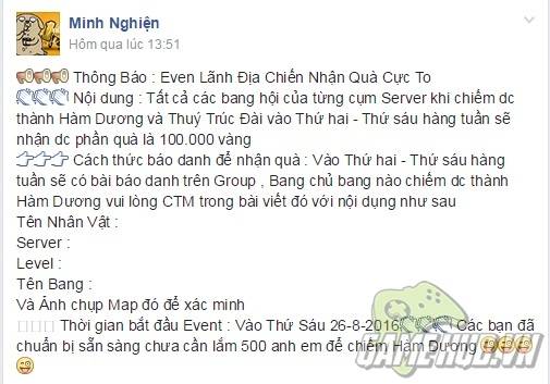 Ải Mỹ Nhân Mobile - “Sôi sục” cùng Lãnh Địa Chiến