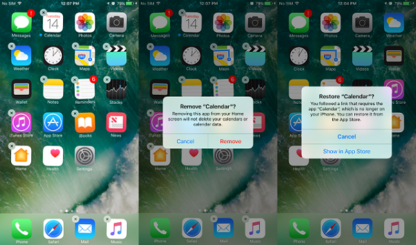Hướng dẫn cách xóa các ứng dụng gốc trên iOS 10