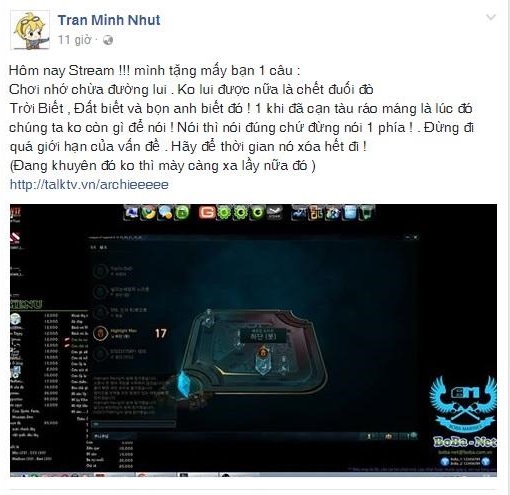 [LMHT] GBM và Archie bị người hâm mộ tố "làm màu" trên TalkTV