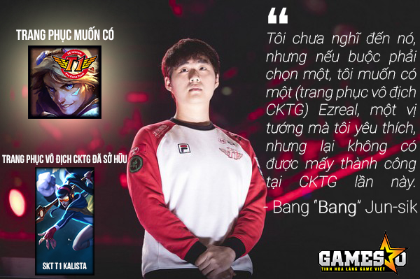 [CKTG 2016] SKT đã lựa chọn xong 06 bộ trang phục vinh danh nhà vô địch