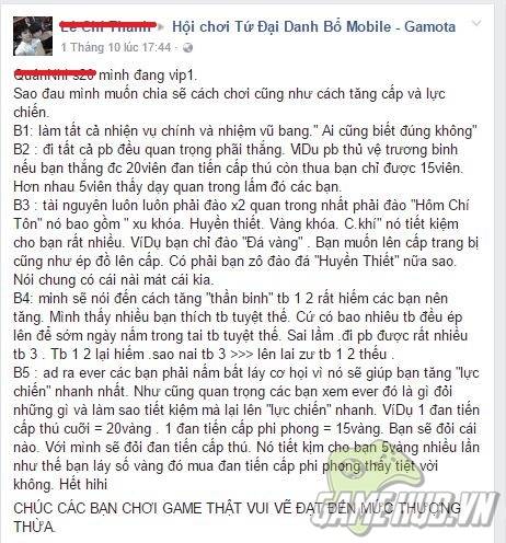 Tứ Đại Danh Bổ - Game Tứ Tuyệt là đây chứ tìm đâu xa