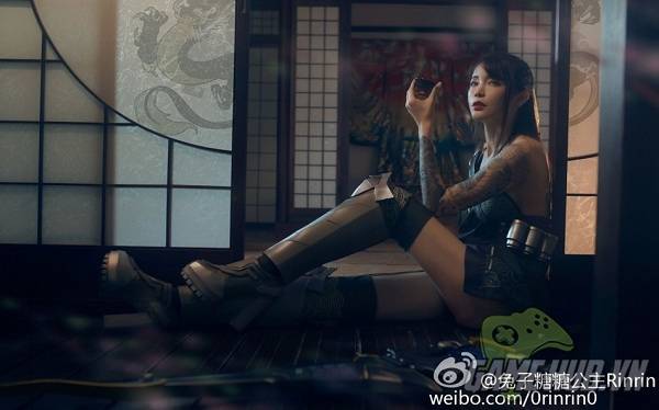 Vẻ quyến rũ chết người của hero Hanzo phiên bản nữ