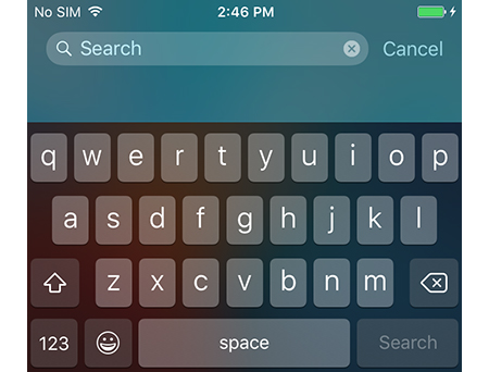Cách đổi đơn vị, tỷ giá bằng chức năng tìm kiếm của iPhone