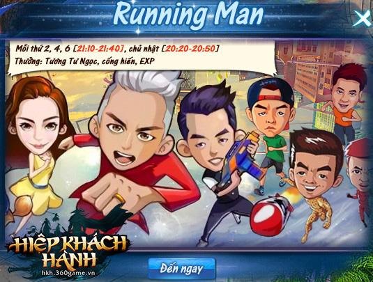 [Clip] Có điều gì hay ho ở Running man trong webgame Hiệp Khách Hành?
