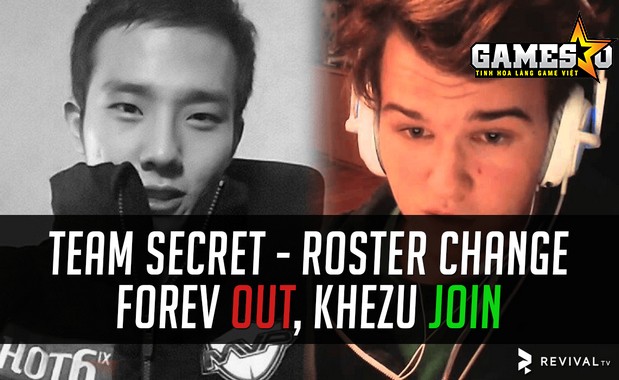 [Dota 2] ForeV rời Team Secret