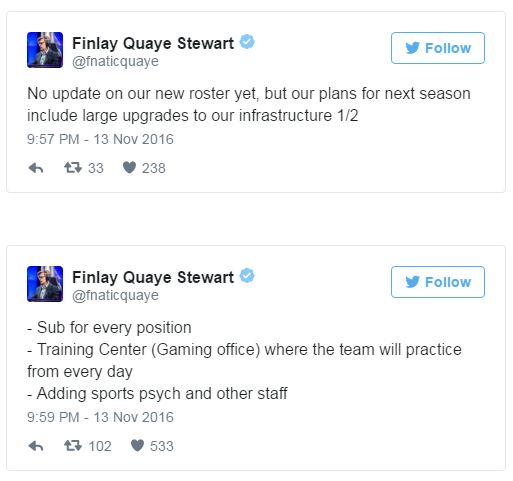 [LMHT] Fnatic sẽ sử dụng đội hình 10 người ở mùa giải 2017