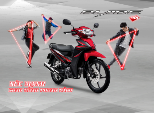 Honda Blade 110 phiên bản 2017 trình làng, giá không đổi