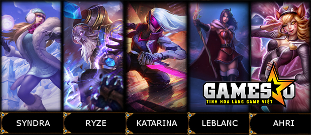 [LMHT] Những vị tướng đường giữa và đường trên mạnh nhất ở phiên bản 6.24