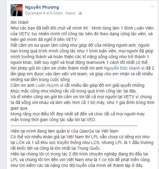 [LMHT] Thấy SofM đánh tuyệt hay, quản lý của Newbee sang Việt nam tuyển ngoại binh