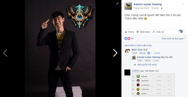 [LMHT] Levi sẽ đầu quân cho một đội tuyển Trung Quốc sau VCSA Mùa Xuân 2017?