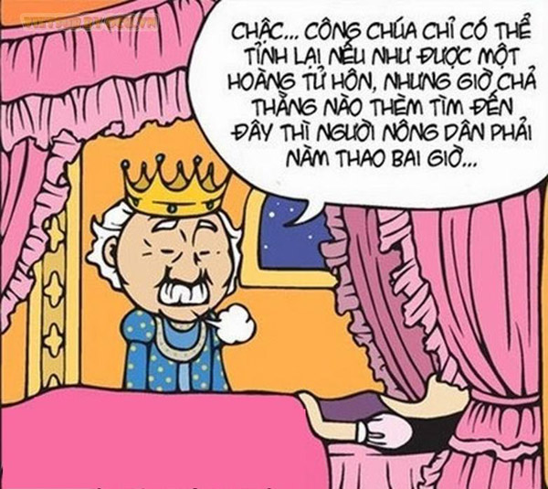 [Truyện tranh hài hước] Cái giá "cắt cổ" để làm công chúa ngủ trong rừng tỉnh lại