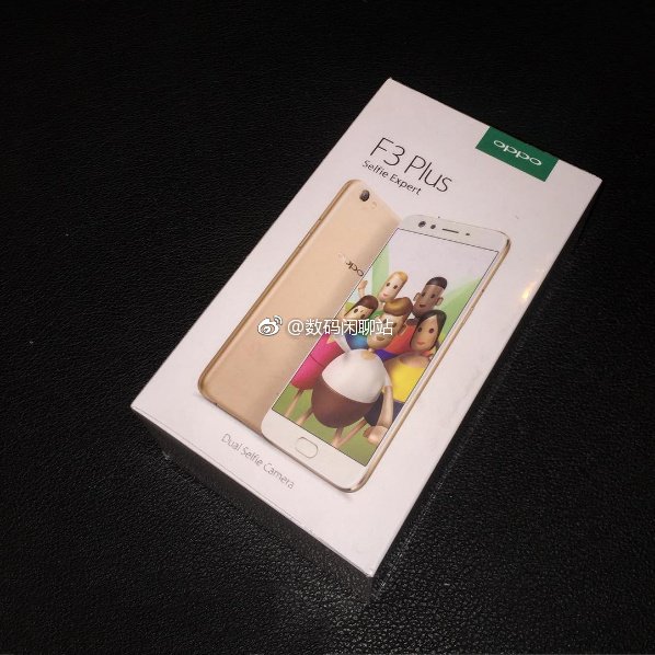 Lộ ảnh máy, phụ kiện và hộp của OPPO F3 Plus, tem tiếng Việt