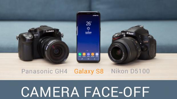 So sánh camera Galaxy S8 vs hai máy ảnh Panasonic GH4 và Nikon D5100 [HOT]