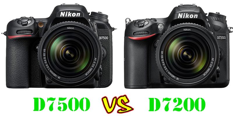 Nikon D7500 và D7200 – So sánh và đánh giá [HOT]