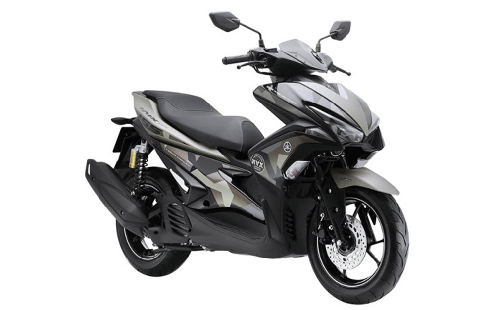 Mẫu Yamaha NVX Camo Limited Edition vừa có thêm phiên bản tem mới