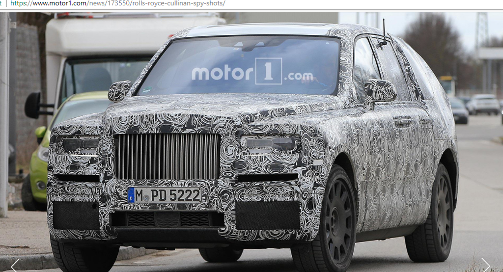 Bắt gặp Rolls-Royce Cullinan mới thử nghiệm tại châu Âu