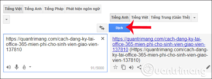 Cách dịch trang web trên Google Translate » Cập nhật tin tức Công Nghệ mới  nhất 