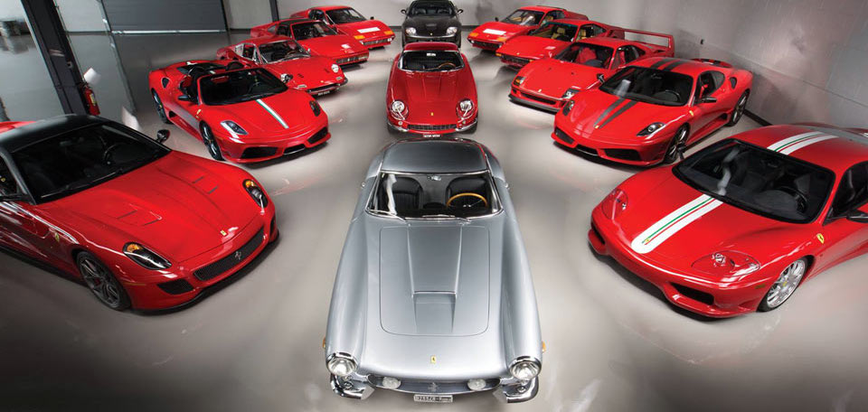 [Hình ảnh] Bộ sưu tập Ferrari chuẩn bị được đấu giá; có chiếc giá tới 10 triệu đô