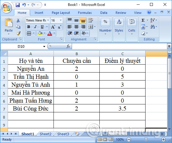 Hướng dẫn xóa số 0, ẩn số 0 trên Excel » Cập nhật tin tức Công Nghệ mới nhất | Trangcongnghe.vn